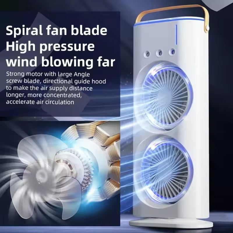 Aire acondicionado evaporativo portátil DUAL AIR SHOOTER