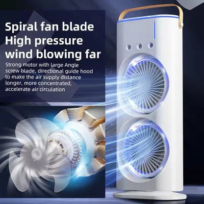Aire acondicionado evaporativo portátil DUAL AIR SHOOTER